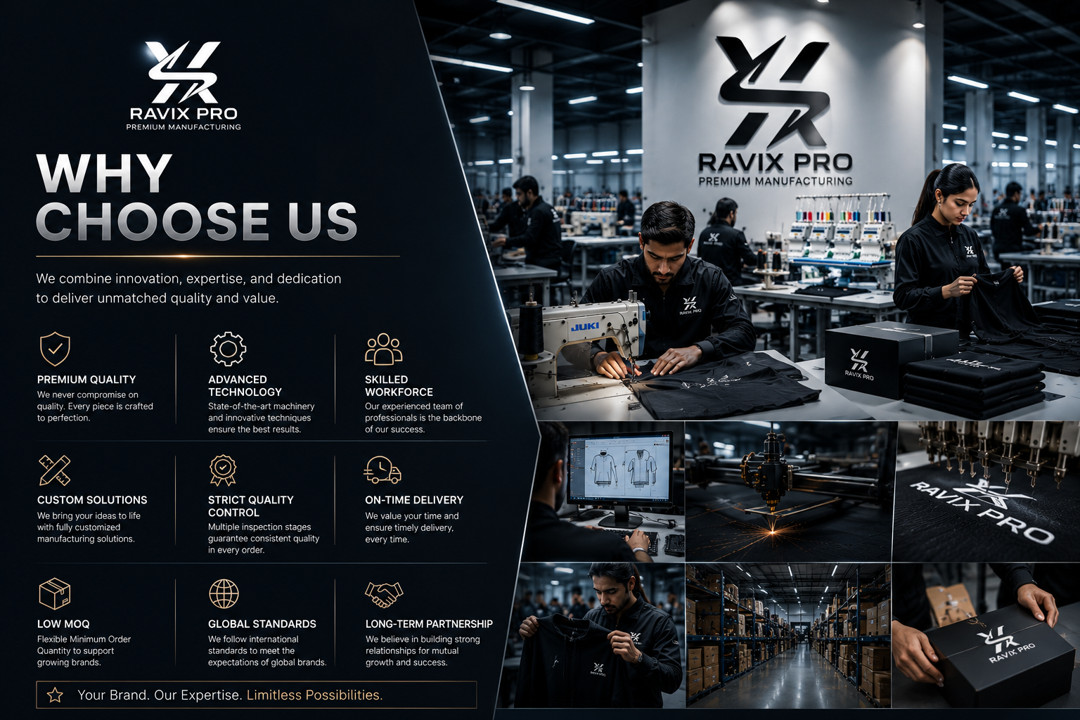 Why Choose Ravix Pro Industry