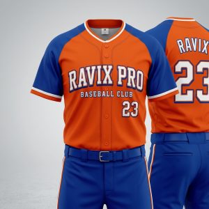 baseball uniform with orange jersey 202608140011