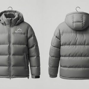 puffer jacket mockup front view 202608170137