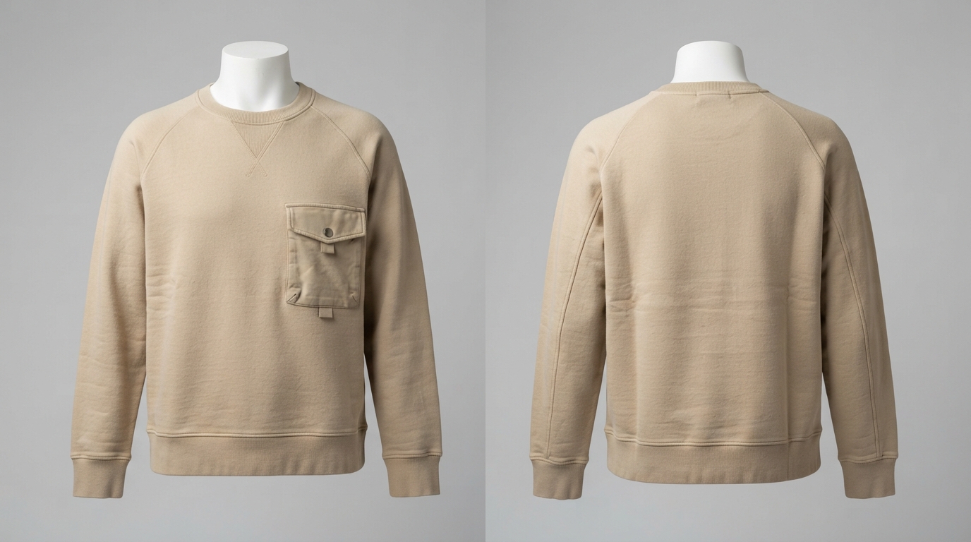 Blank Camel Sweatshirt Blank Camel Sweatshirt – custom manufactured by Ravix Pro Industry, Sialkot, Pakistan