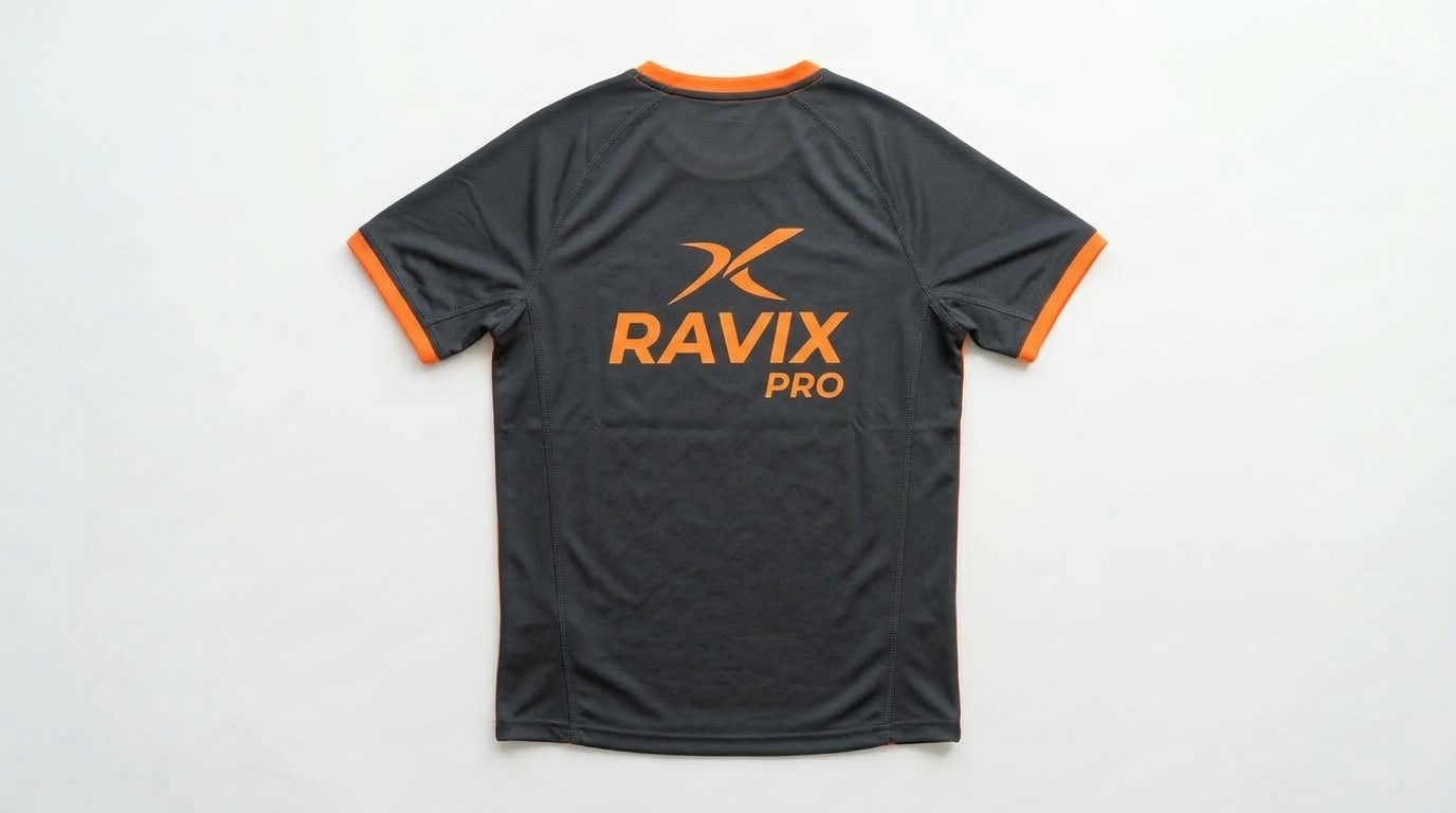 Custom Charcoal and Orange Padel Top Custom Charcoal and Orange Padel Top – custom manufactured by Ravix Pro Industry, Sialkot, Pakistan