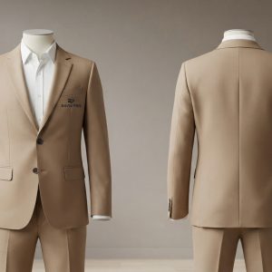Custom Camel Corporate Uniform – custom manufactured by Ravix Pro Industry, Sialkot, Pakistan