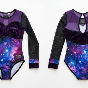 Custom Purple and Navy Dancewear Set – custom manufactured by Ravix Pro Industry, Sialkot, Pakistan
