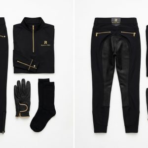 Custom Black Equestrian Riding Apparel – custom manufactured by Ravix Pro Industry, Sialkot, Pakistan