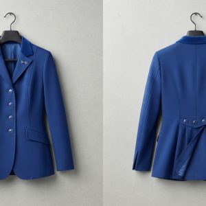 Custom Royal Blue Show Jacket – custom manufactured by Ravix Pro Industry, Sialkot, Pakistan