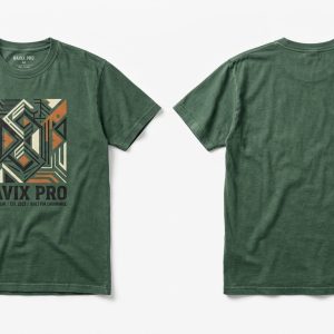 Custom Green Vintage Wash Graphic Tee – custom manufactured by Ravix Pro Industry, Sialkot, Pakistan