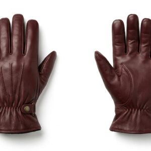 Custom Burgundy Leather Gloves – custom manufactured by Ravix Pro Industry, Sialkot, Pakistan
