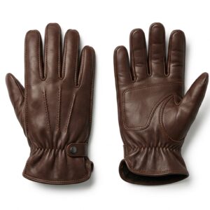 Custom Brown Leather Gloves – custom manufactured by Ravix Pro Industry, Sialkot, Pakistan