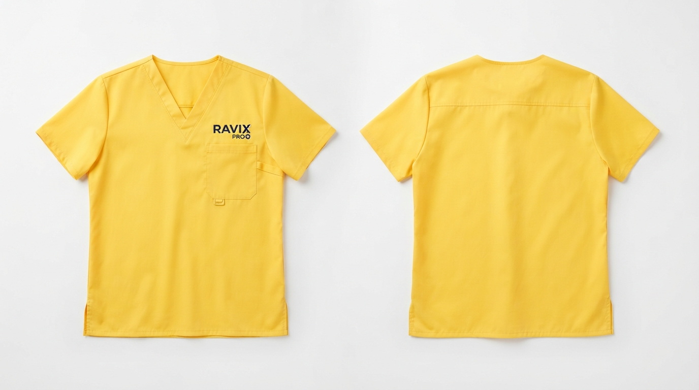 Custom Yellow Uniform Polo Shirt Custom Yellow Uniform Polo Shirt – custom manufactured by Ravix Pro Industry, Sialkot, Pakistan
