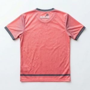 Custom Salmon Pink Padel Jersey – custom manufactured by Ravix Pro Industry, Sialkot, Pakistan