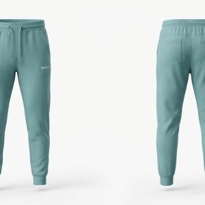 Custom Sage Green Gym Joggers – custom manufactured by Ravix Pro Industry, Sialkot, Pakistan