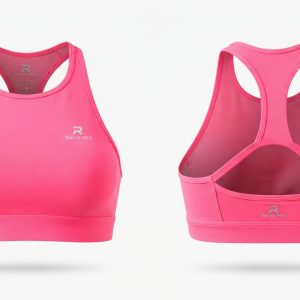 Custom Hot Pink Sports Bra – custom manufactured by Ravix Pro Industry, Sialkot, Pakistan