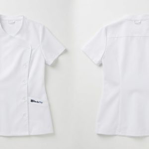 Custom White Medical Tunic – custom manufactured by Ravix Pro Industry, Sialkot, Pakistan
