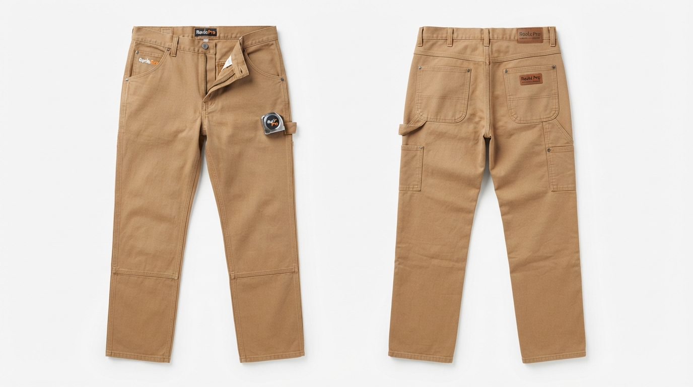 Custom Tan Canvas Work Pants Custom Tan Canvas Work Pants – custom manufactured by Ravix Pro Industry, Sialkot, Pakistan