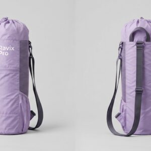 Custom Lavender Yoga Mat Bag – custom manufactured by Ravix Pro Industry, Sialkot, Pakistan