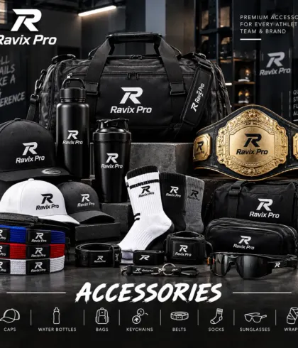 Custom Accessories manufactured by Ravix Pro Industry in Sialkot, Pakistan